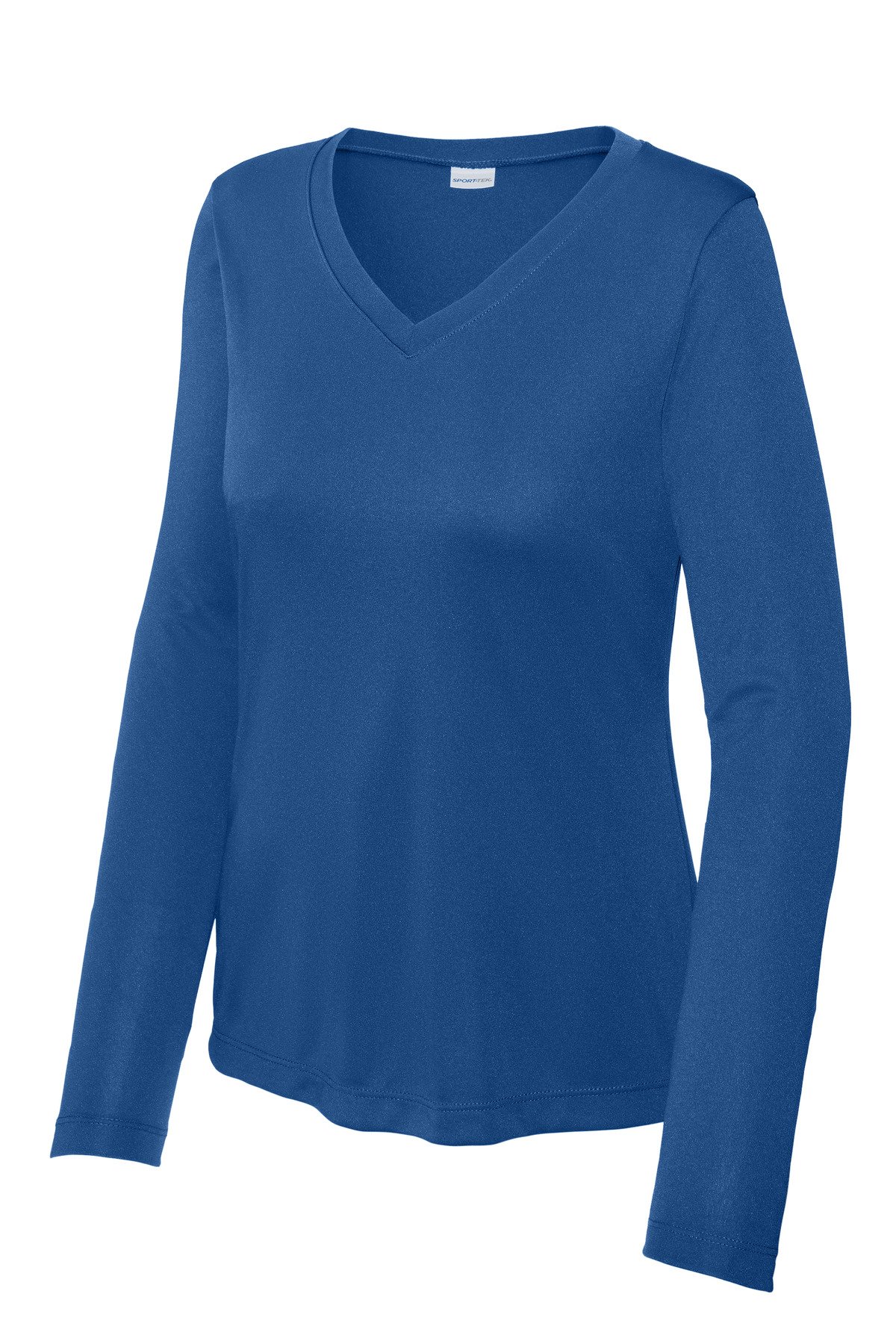 Sport-Tek ® Women's Long Sleeve PosiCharge ® Competitor V-Neck Tee. LST353LS - Image 3