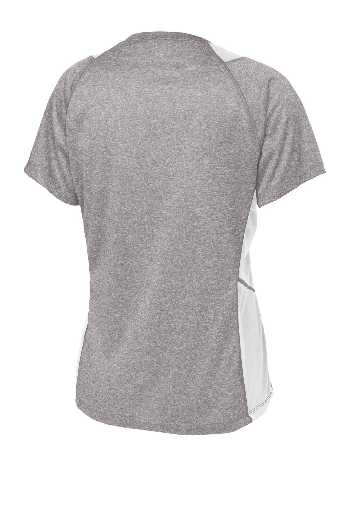 DISCONTINUED Sport-Tek ® Women's Heather Colorblock Contender V-Neck Tee. LST361 - Image 4