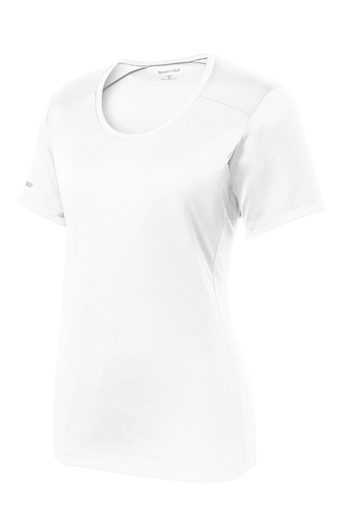 Sport-Tek ® Ladies PosiCharge ® Elevate Scoop Neck Tee. LST380 - Image 3