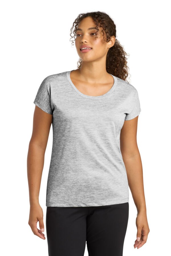 DISCONTINUED Sport-Tek ® Women's PosiCharge ® Electric Heather Sporty Tee. LST390