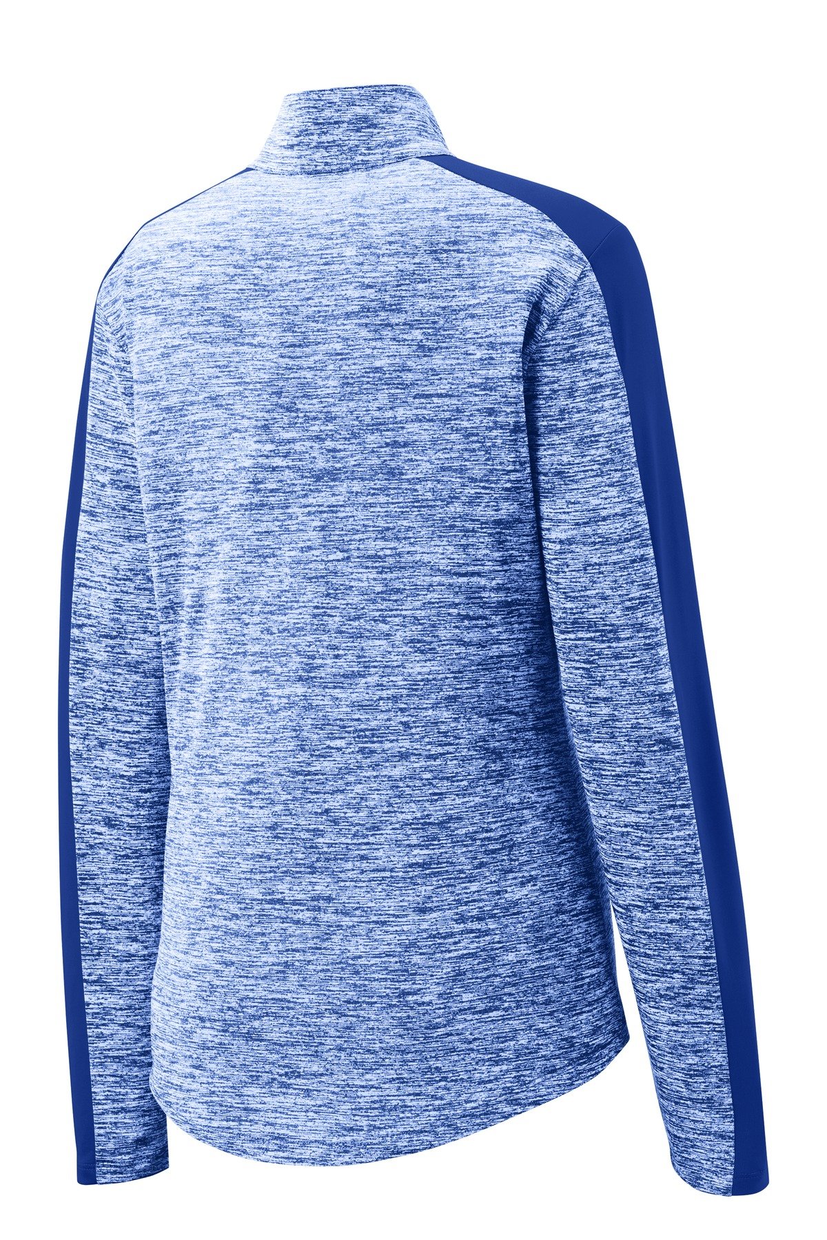 Sport-Tek ® Women's PosiCharge ® Electric Heather Colorblock 1/4-Zip Pullover. LST397 - Image 4