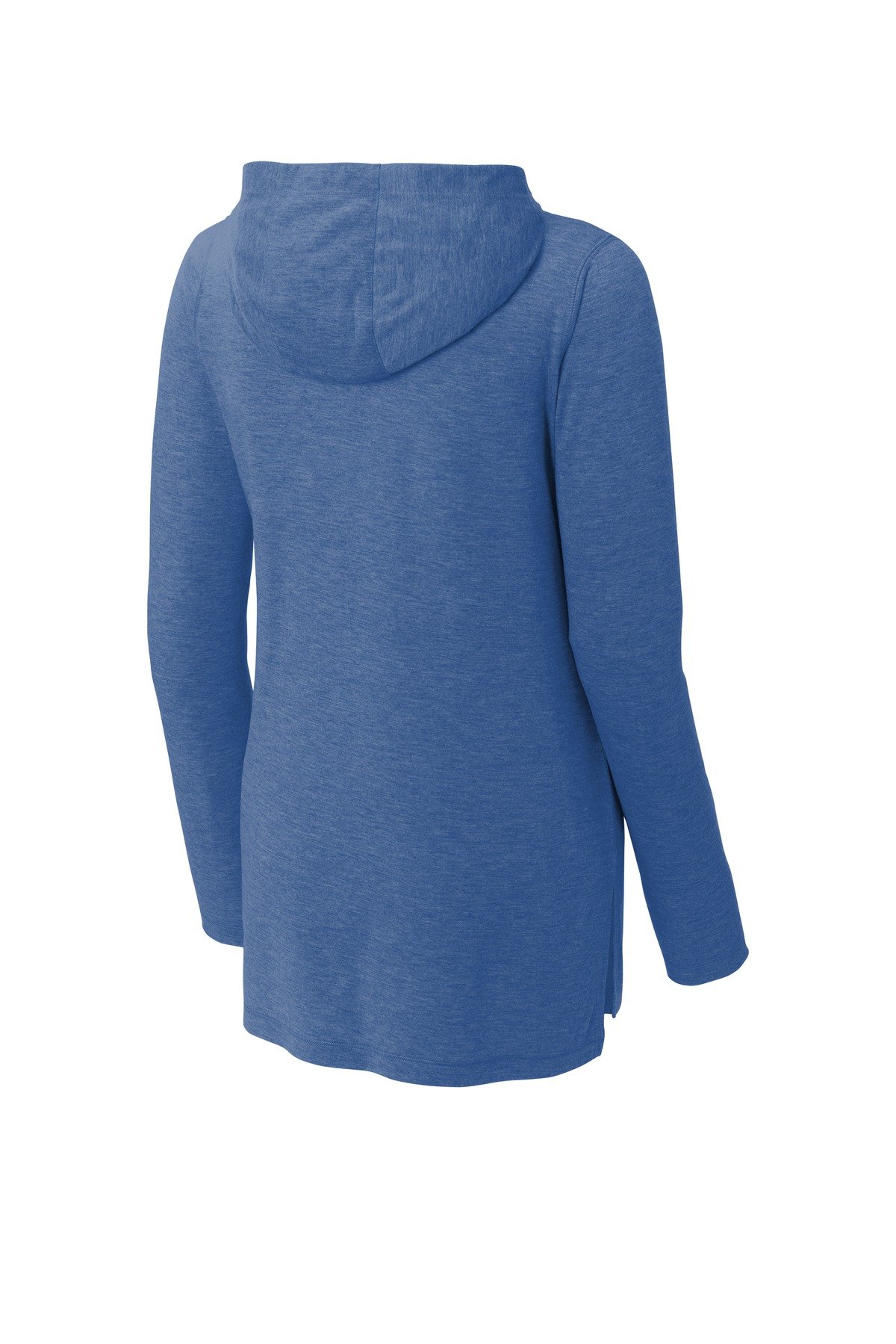Sport-Tek ® Women's PosiCharge ® Tri-Blend Wicking Long Sleeve Hoodie LST406 - Image 4