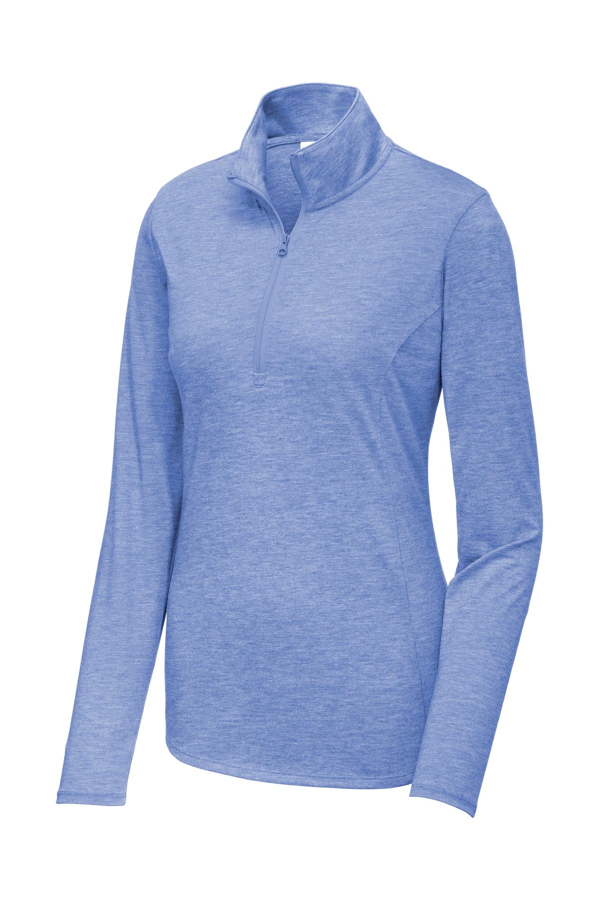 Sport-Tek ® Women's PosiCharge ® Tri-Blend Wicking 1/4-Zip Pullover. LST407 - Image 3