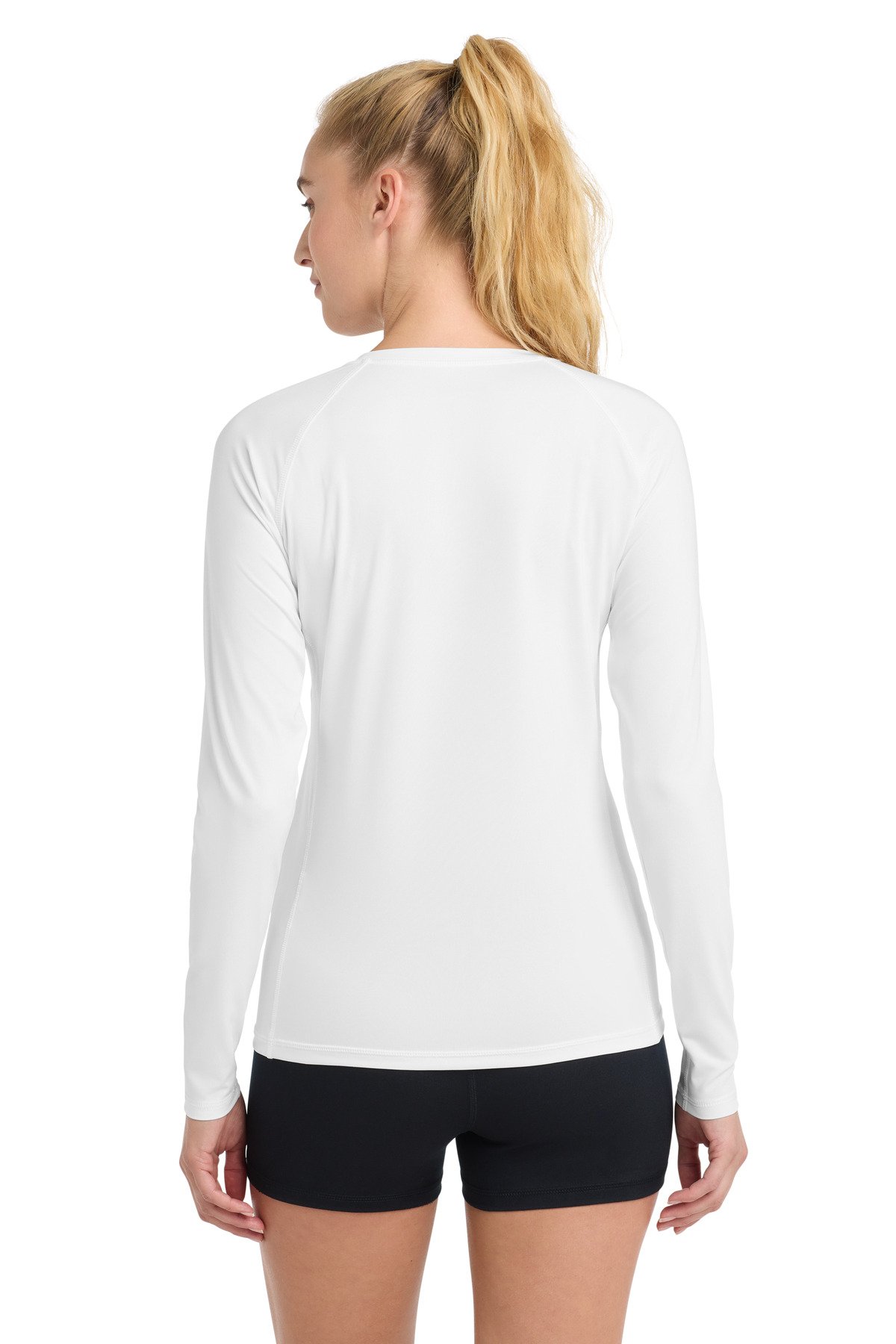 Sport-Tek ® Women's Long Sleeve Rashguard Tee. LST470LS - Image 2