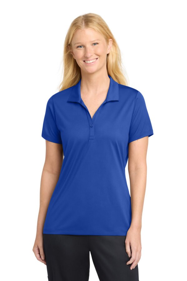 DISCONTINUED  Sport-Tek ®  Women's Embossed PosiCharge ®  Tough Polo ® . LST630