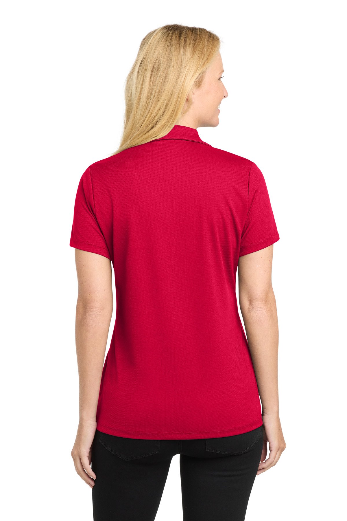 Sport-Tek ® Women's PosiCharge ® RacerMesh ® Polo. LST640 - Image 2