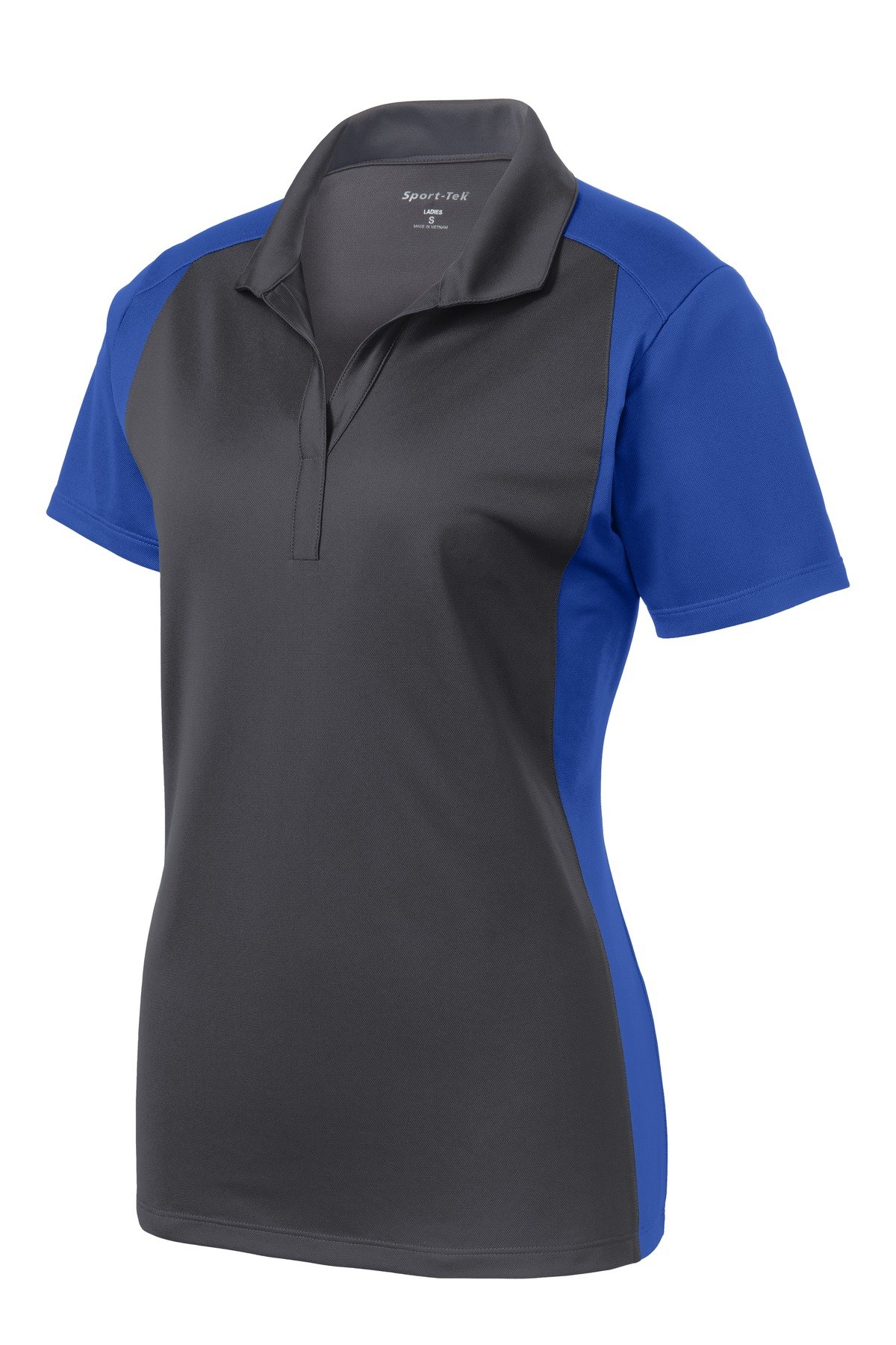 Sport-Tek ® Women's Colorblock Micropique Sport-Wick ® Polo. LST652 - Image 3