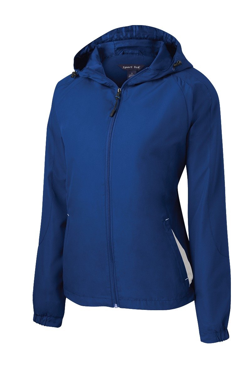 Sport-Tek ® Women's Colorblock Hooded Raglan Jacket. LST76 - Image 3
