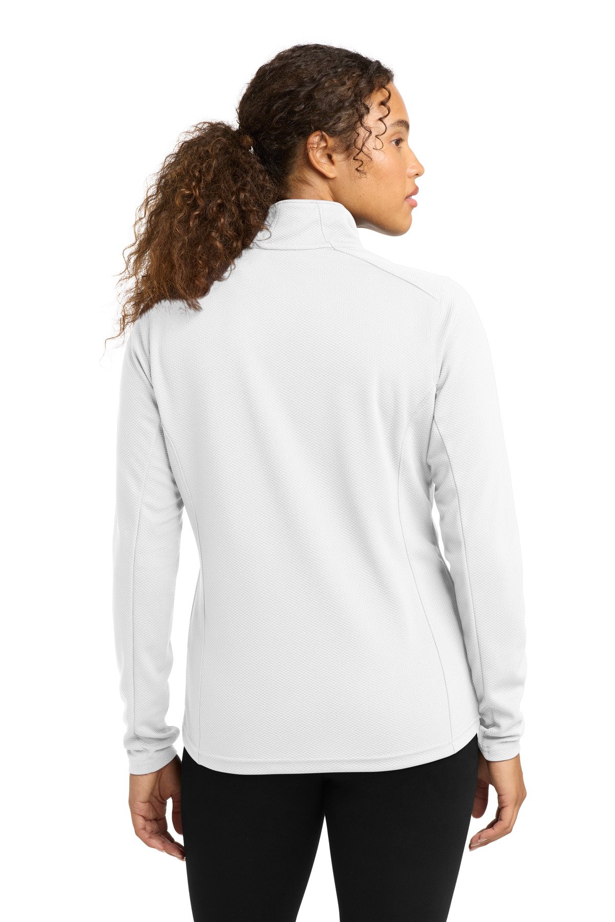 Sport-Tek ® Women's Sport-Wick ® Textured 1/4-Zip Pullover. LST860 - Image 2