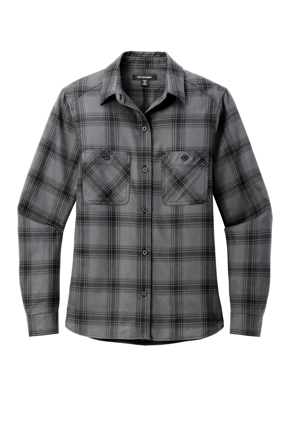 Port Authority ® Women's Plaid Flannel Shirt LW669 - Image 3