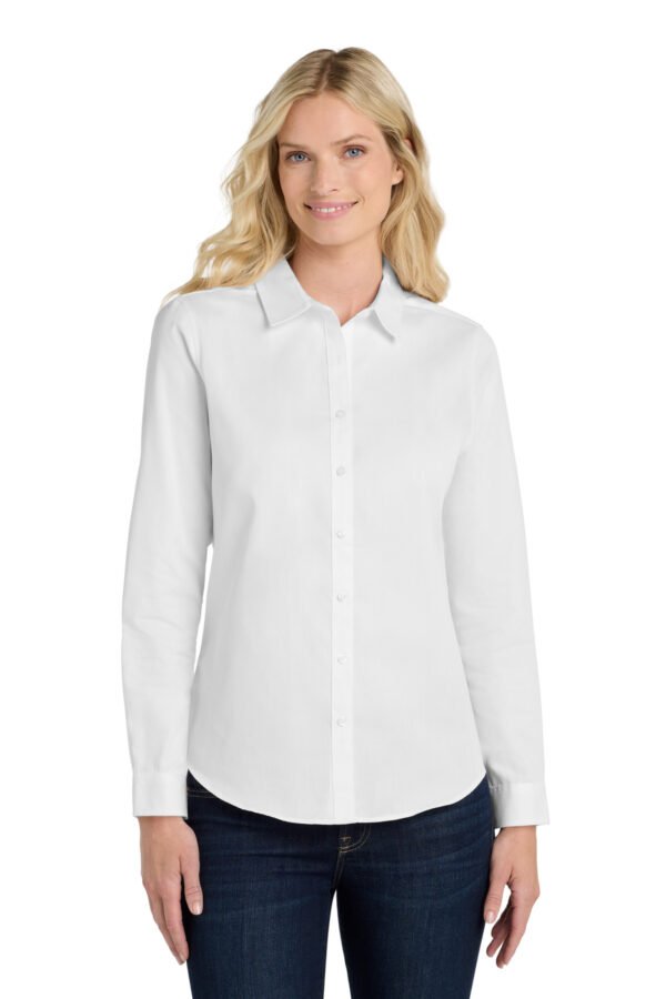 Port Authority ® Women's Long Sleeve SuperPro React Twill Shirt. LW808