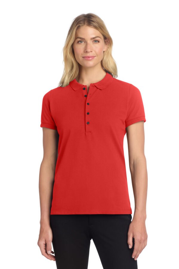 Mercer+Mettle ® Women's Stretch Heavyweight Pique Polo MM1001