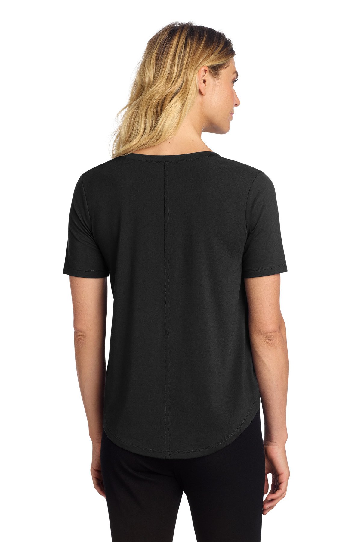 Mercer+Mettle ® Women's Stretch Jersey Relaxed Scoop MM1017 - Image 2