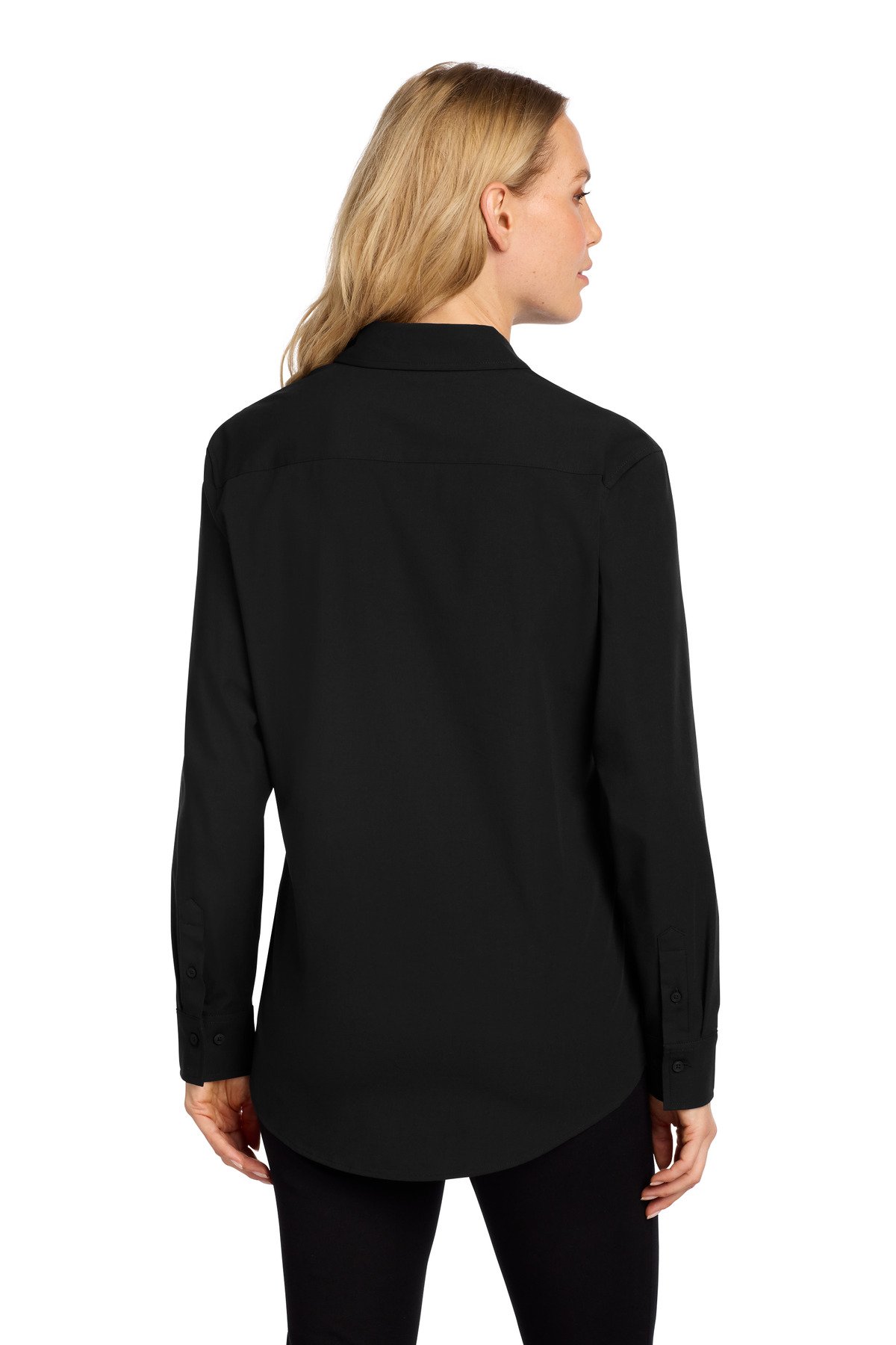 Mercer+Mettle ® Women's Long Sleeve Stretch Woven Shirt MM2001 - Image 2