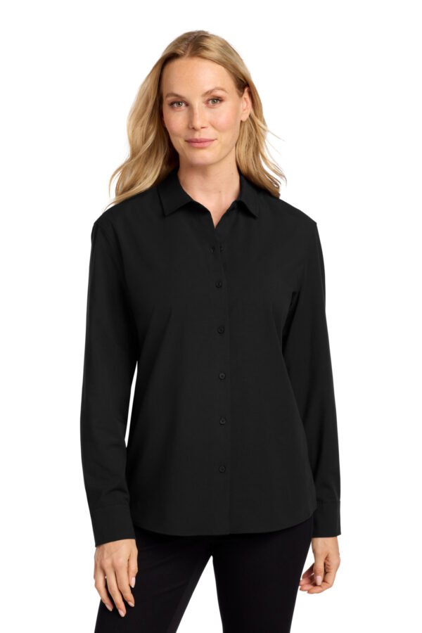 Mercer+Mettle ® Women's Long Sleeve Stretch Woven Shirt MM2001