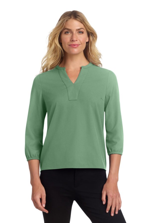 Mercer+Mettle ® Women's Stretch Crepe 3/4-Sleeve Blouse MM2011