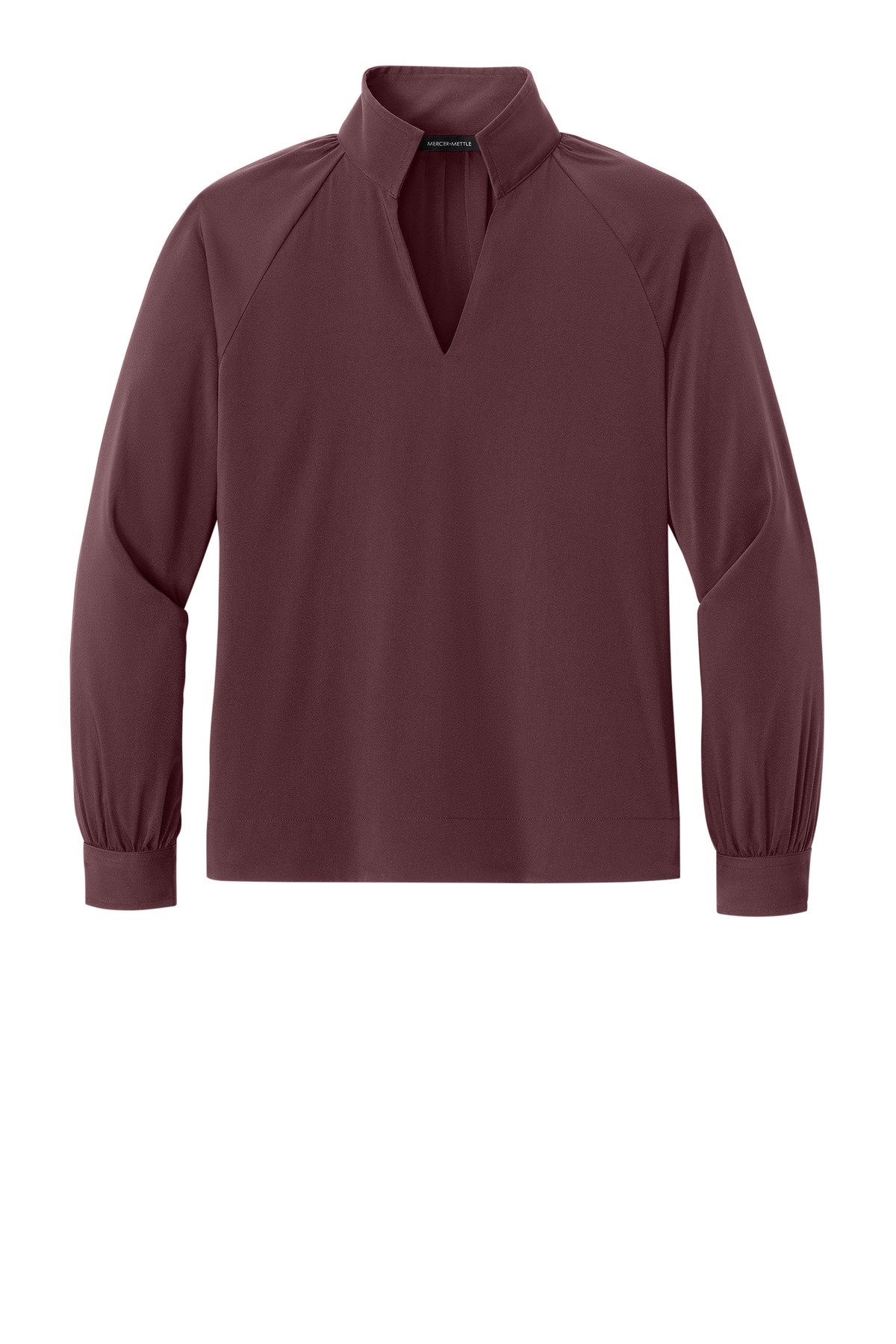Mercer+Mettle ® Women's Long Sleeve Buttery Soft Popover Blouse MM2019 - Image 3