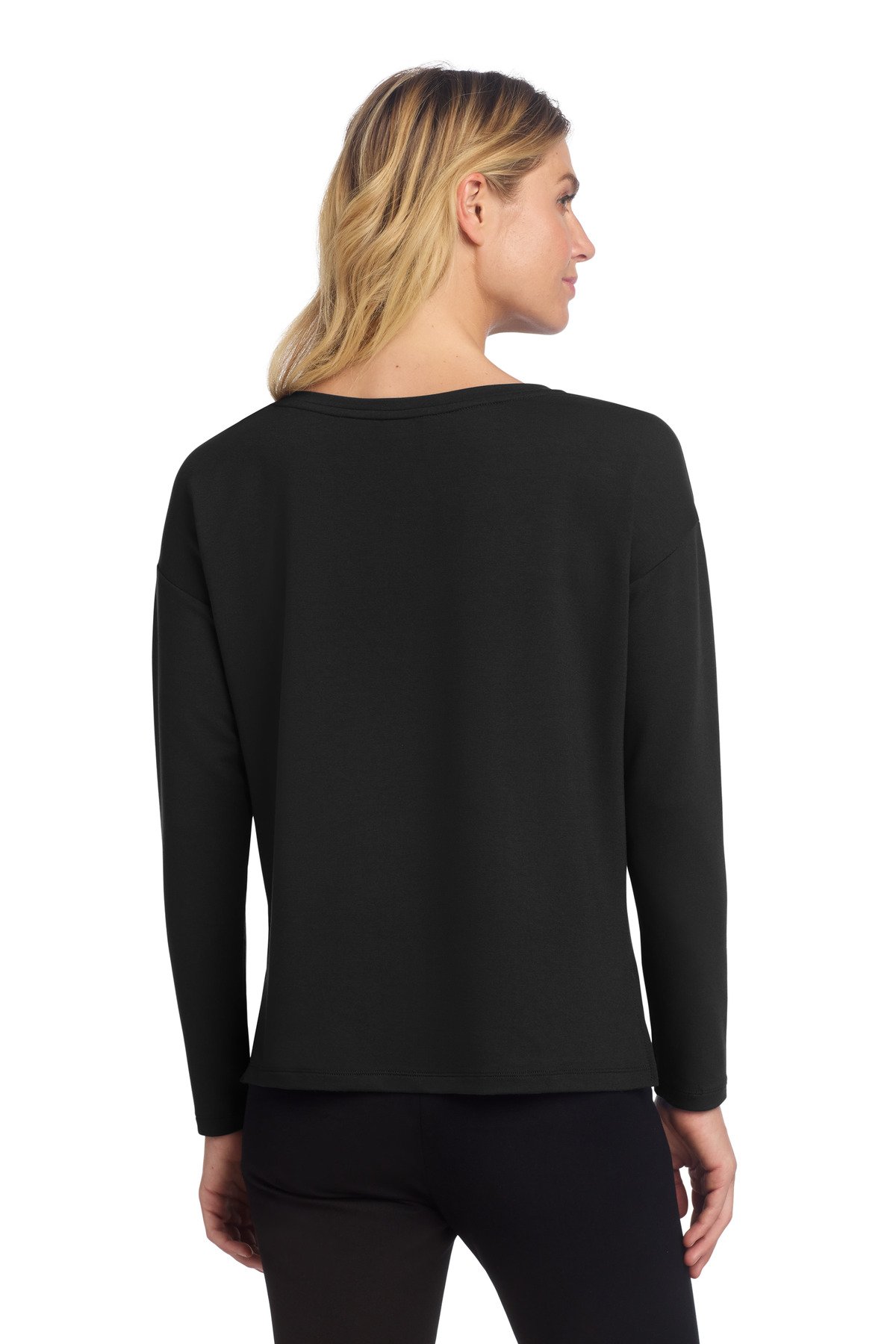 Mercer+Mettle ® Women's Stretch Drop Shoulder Pullover MM3013 - Image 2