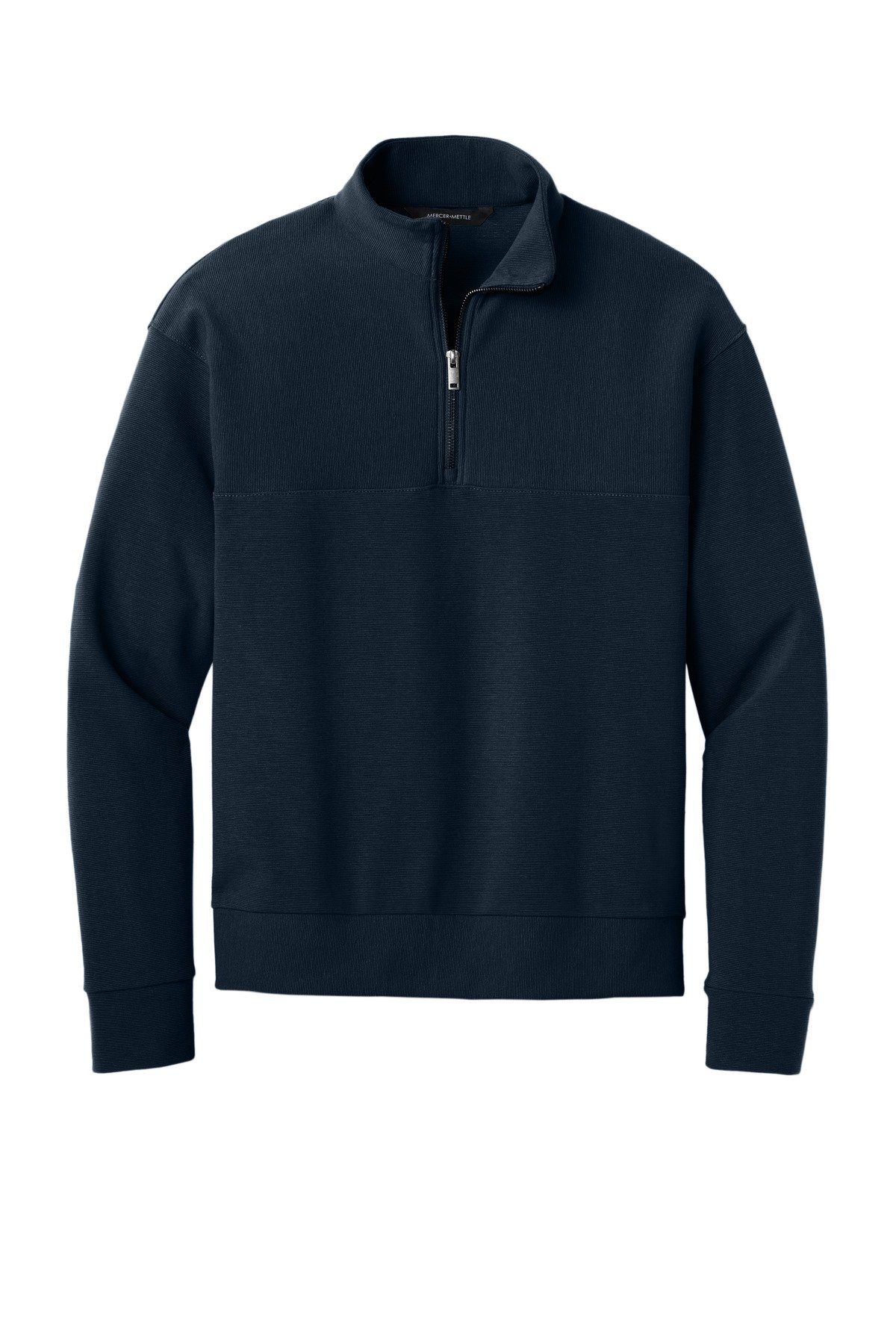 Mercer+Mettle ® Linear Texture 1/4-Zip MM3040 - Image 3