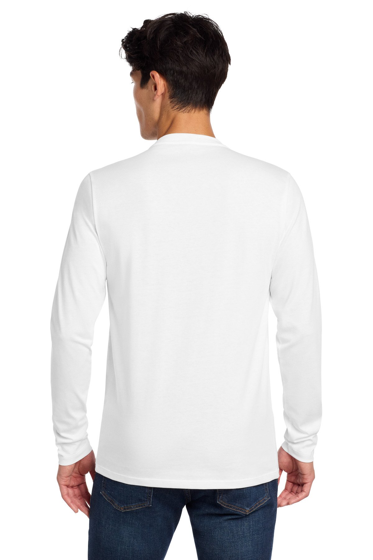 New Era ® Heritage Blend Long Sleeve Crew Tee. NEA102 - Image 2