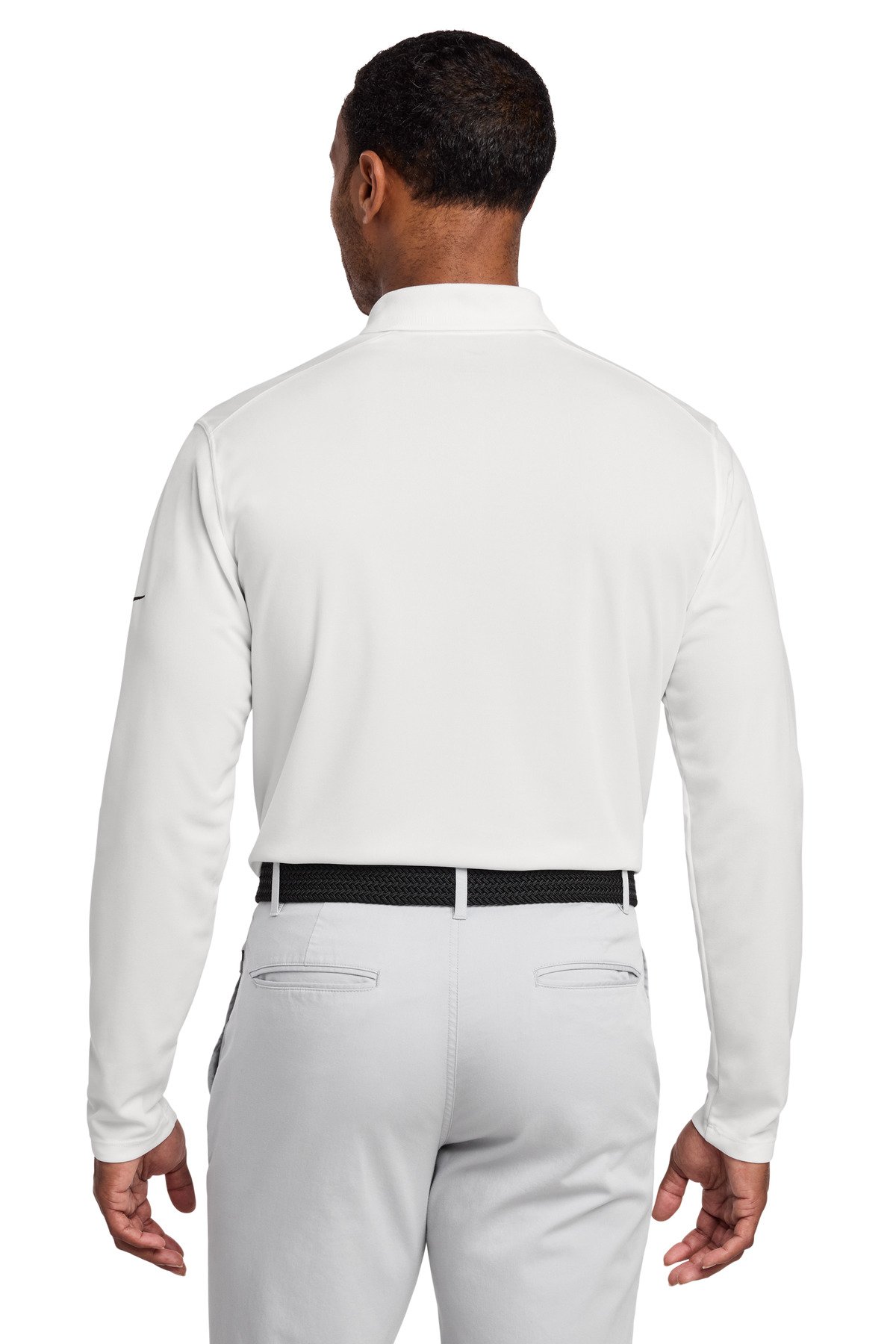 Nike Dri-FIT Micro Pique 2.0 Long Sleeve Polo NKDC2104 - Image 2