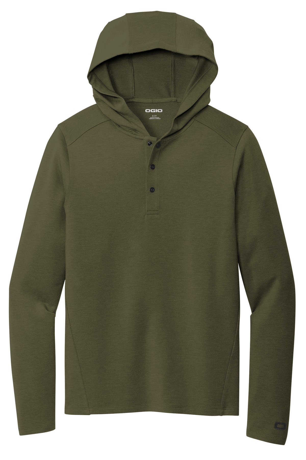 OGIO ® Luuma Flex Hooded Henley OG826 - Image 3