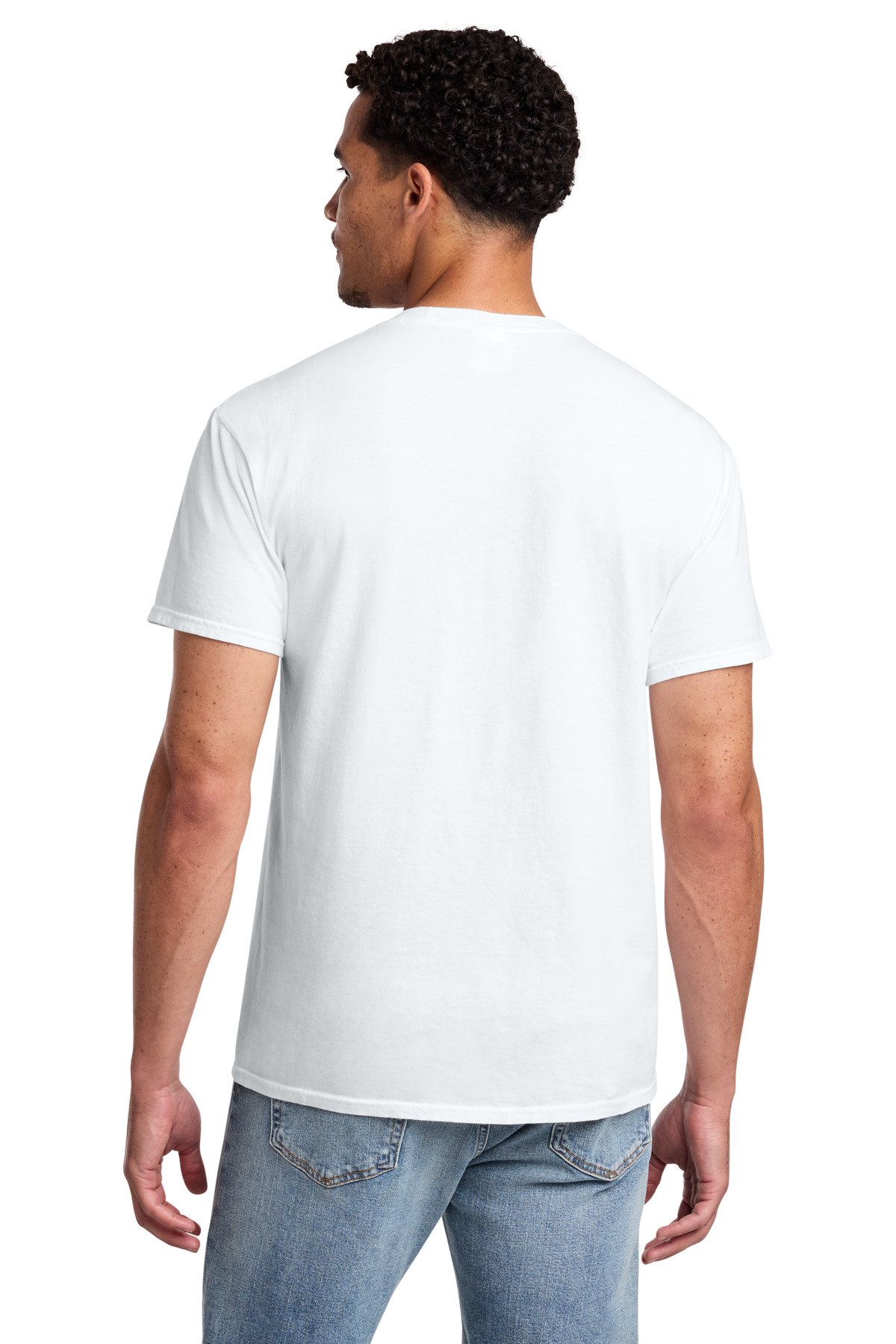 Port & Co Beach Wash ® Garment-Dyed Pocket Tee. PC099P - Image 2