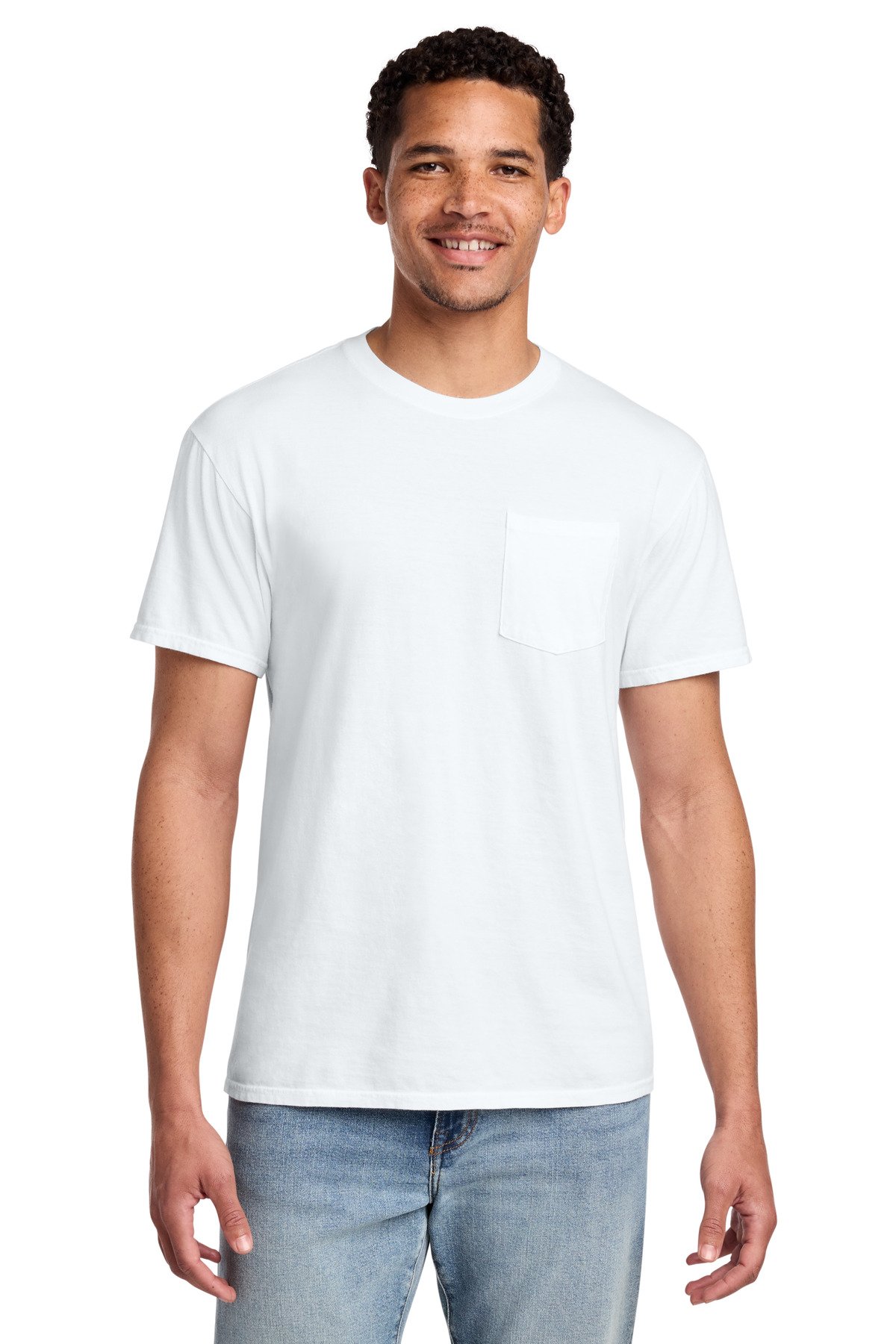Port & Co Beach Wash ® Garment-Dyed Pocket Tee. PC099P