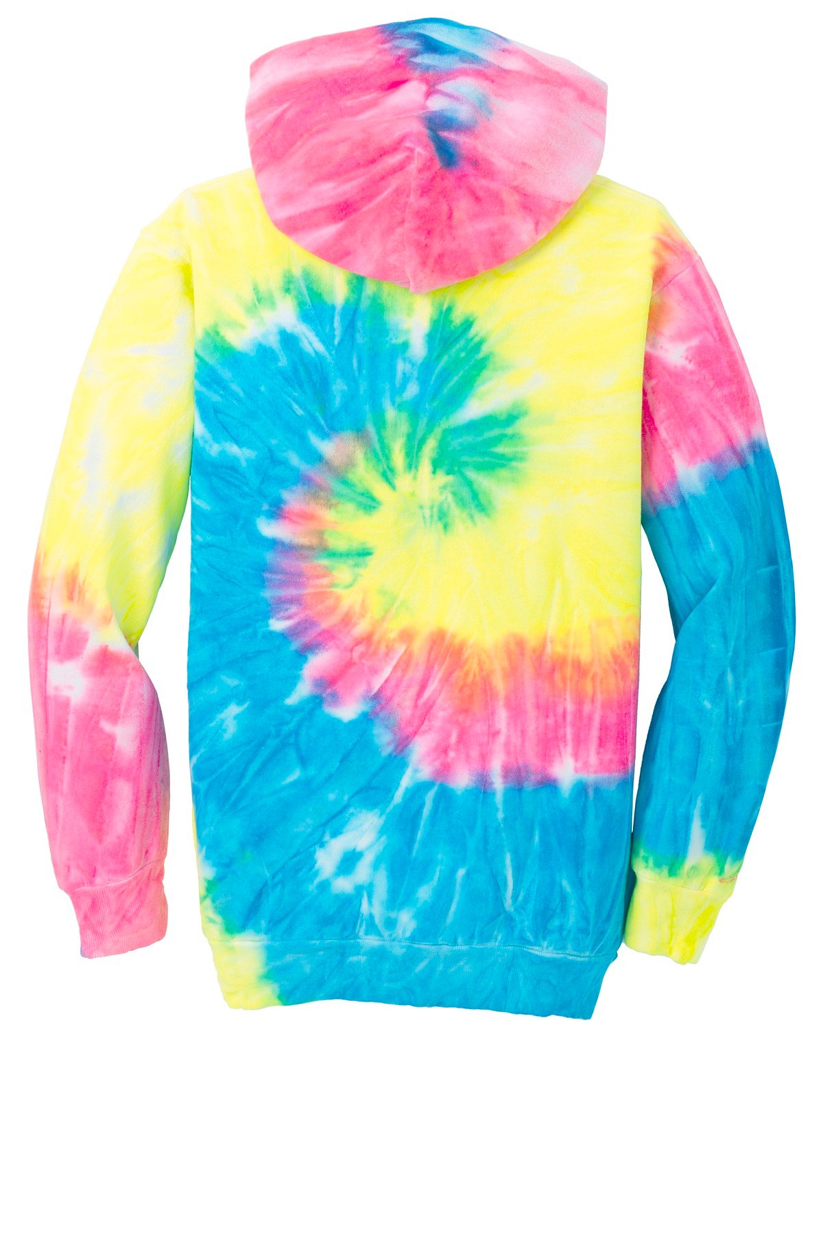 Port & Co Youth Tie-Dye Pullover Hooded Sweatshirt. PC146Y - Image 4