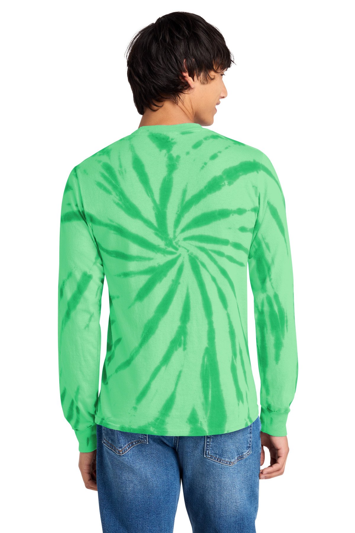 Port & Co Tie-Dye Long Sleeve Tee. PC147LS - Image 2