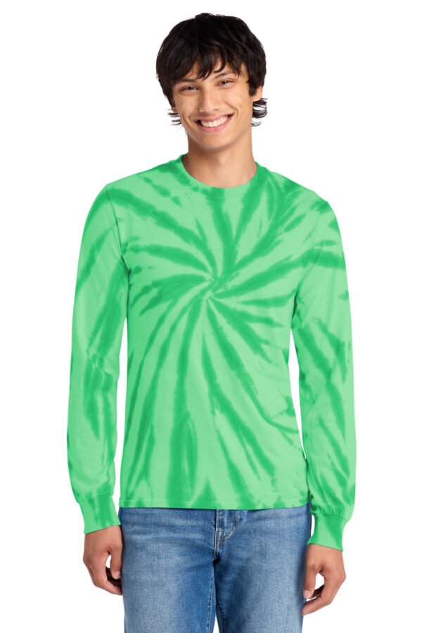 Port & Co   Tie-Dye Long Sleeve Tee.  PC147LS