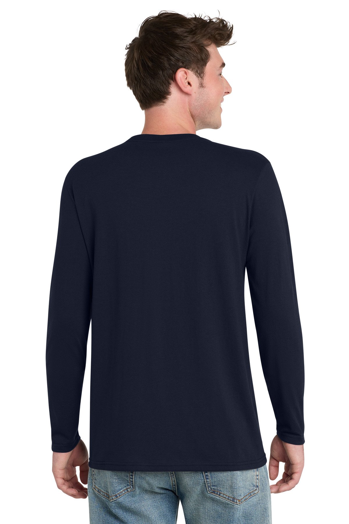 Port & Co Tri-Blend Long Sleeve Tee. PC330LS - Image 2