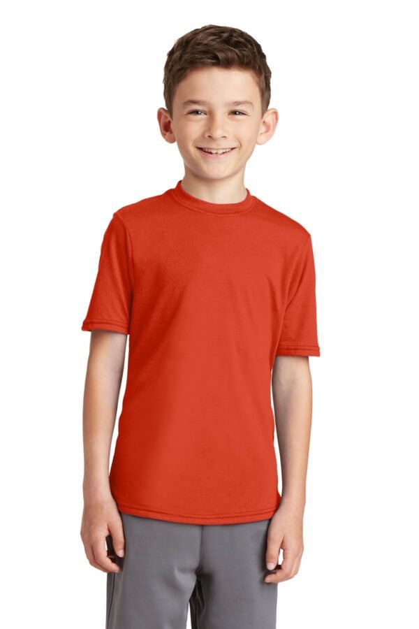 Port & Co Youth Performance Blend Tee. PC381Y
