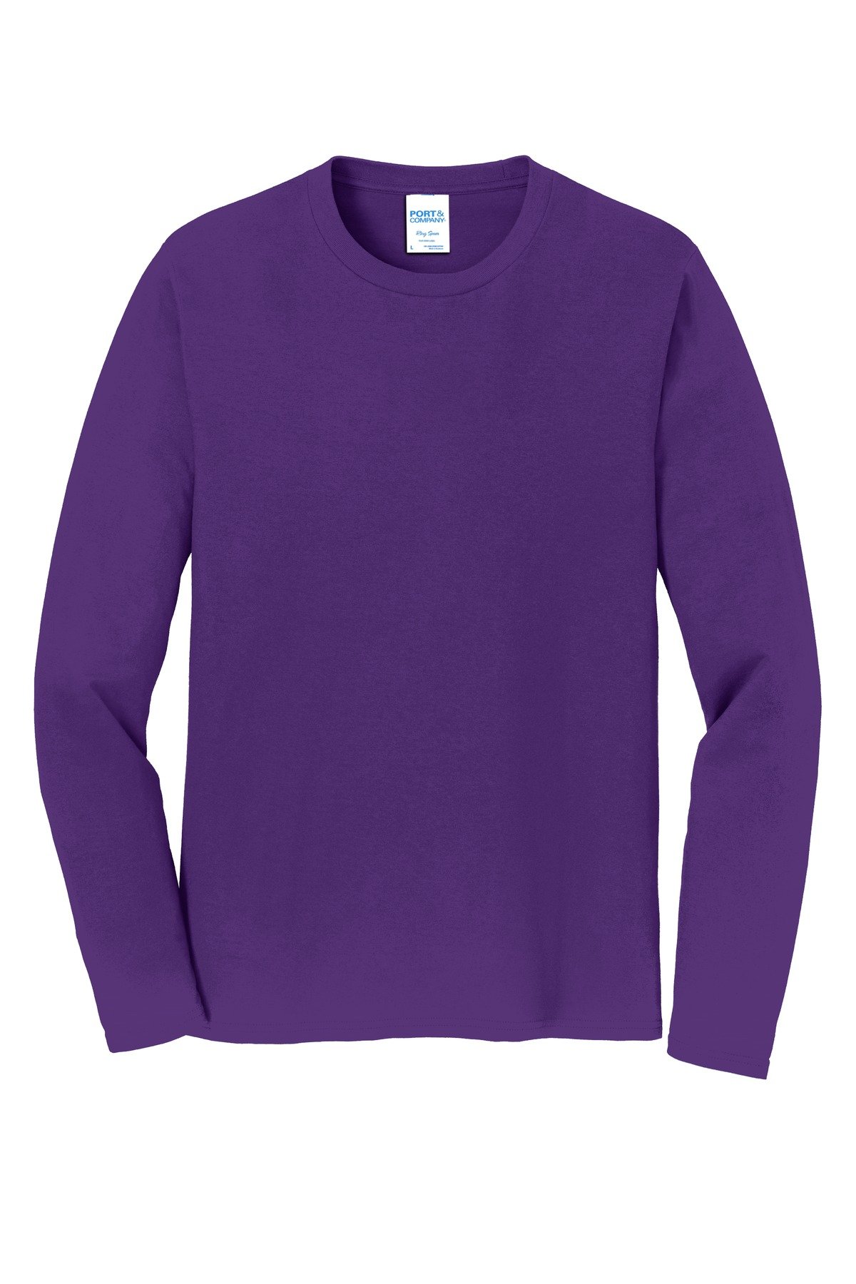 Port & Co Long Sleeve Fan Favorite Tee. PC450LS - Image 3