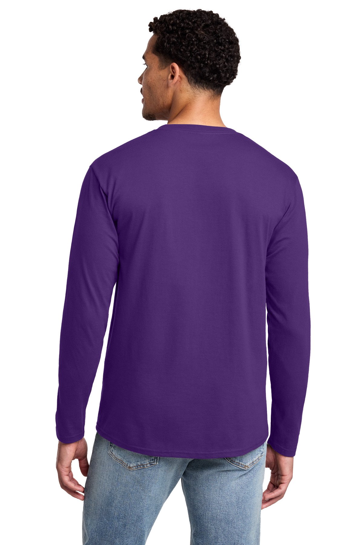 Port & Co Long Sleeve Fan Favorite Tee. PC450LS - Image 2
