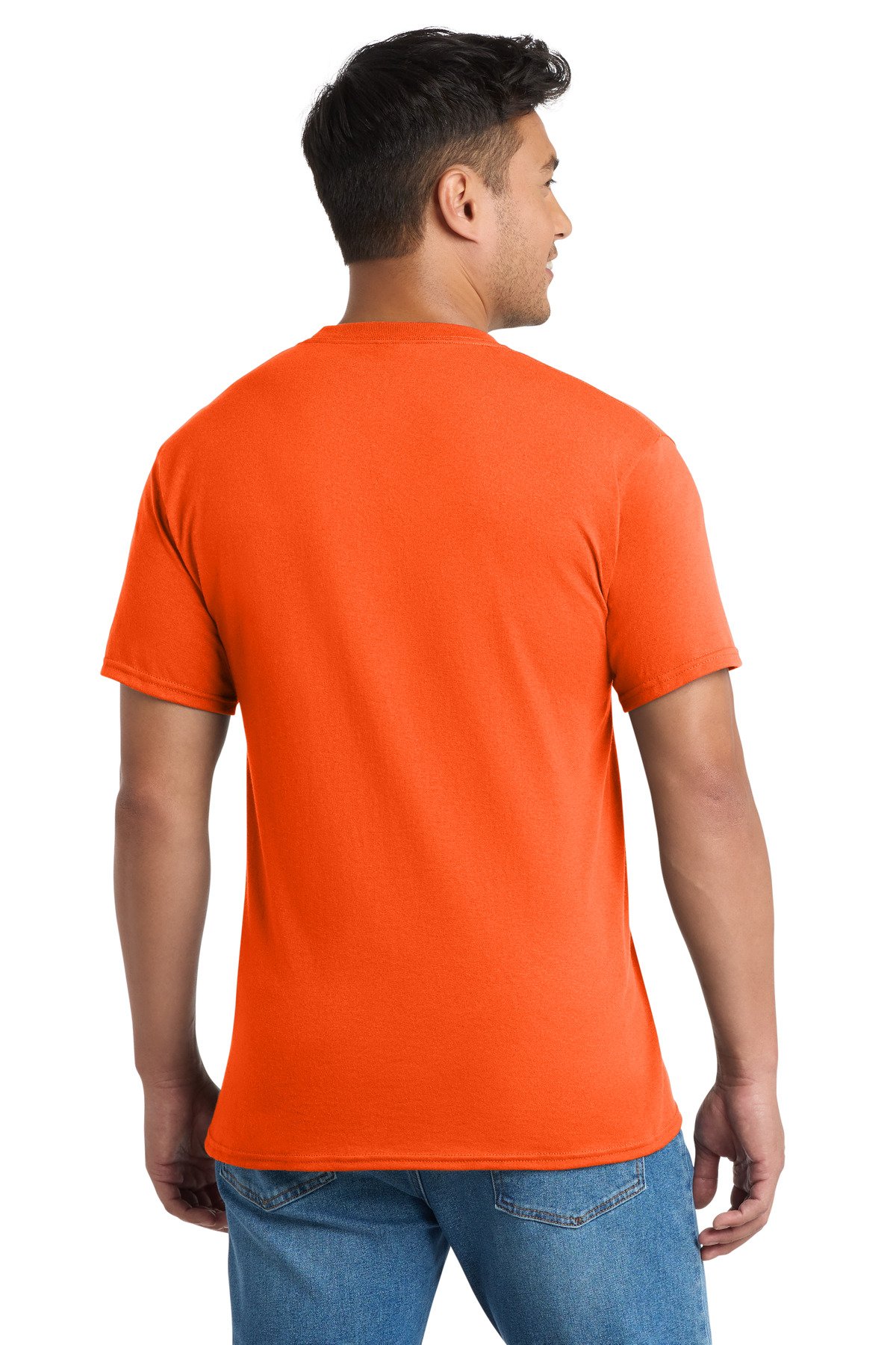 Port & Co Tall Core Blend Pocket Tee. PC55PT - Image 2