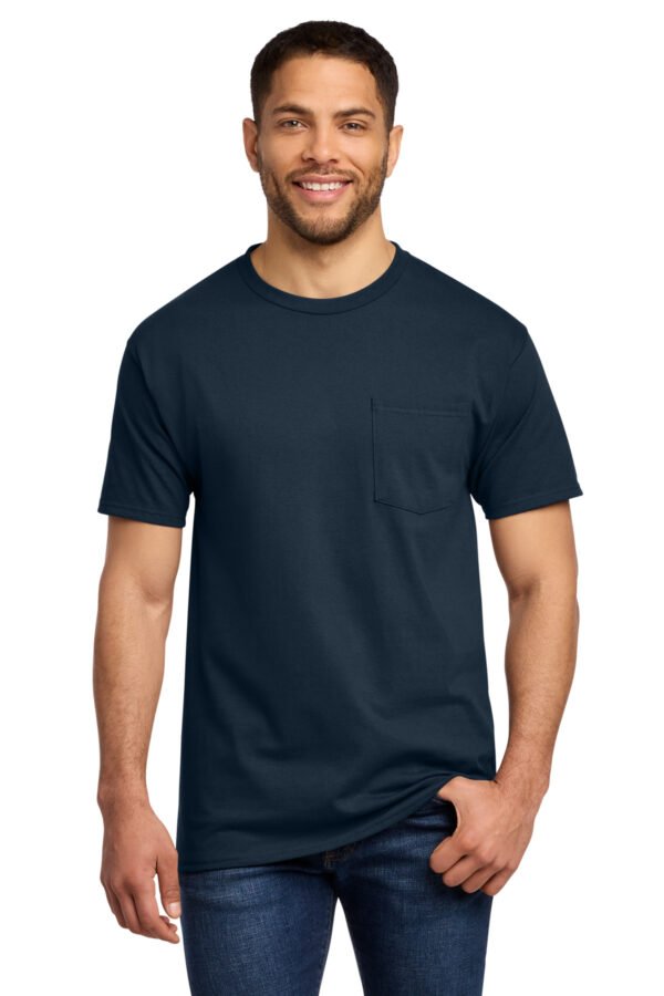 Port & Co   Tall Essential Pocket Tee. PC61PT