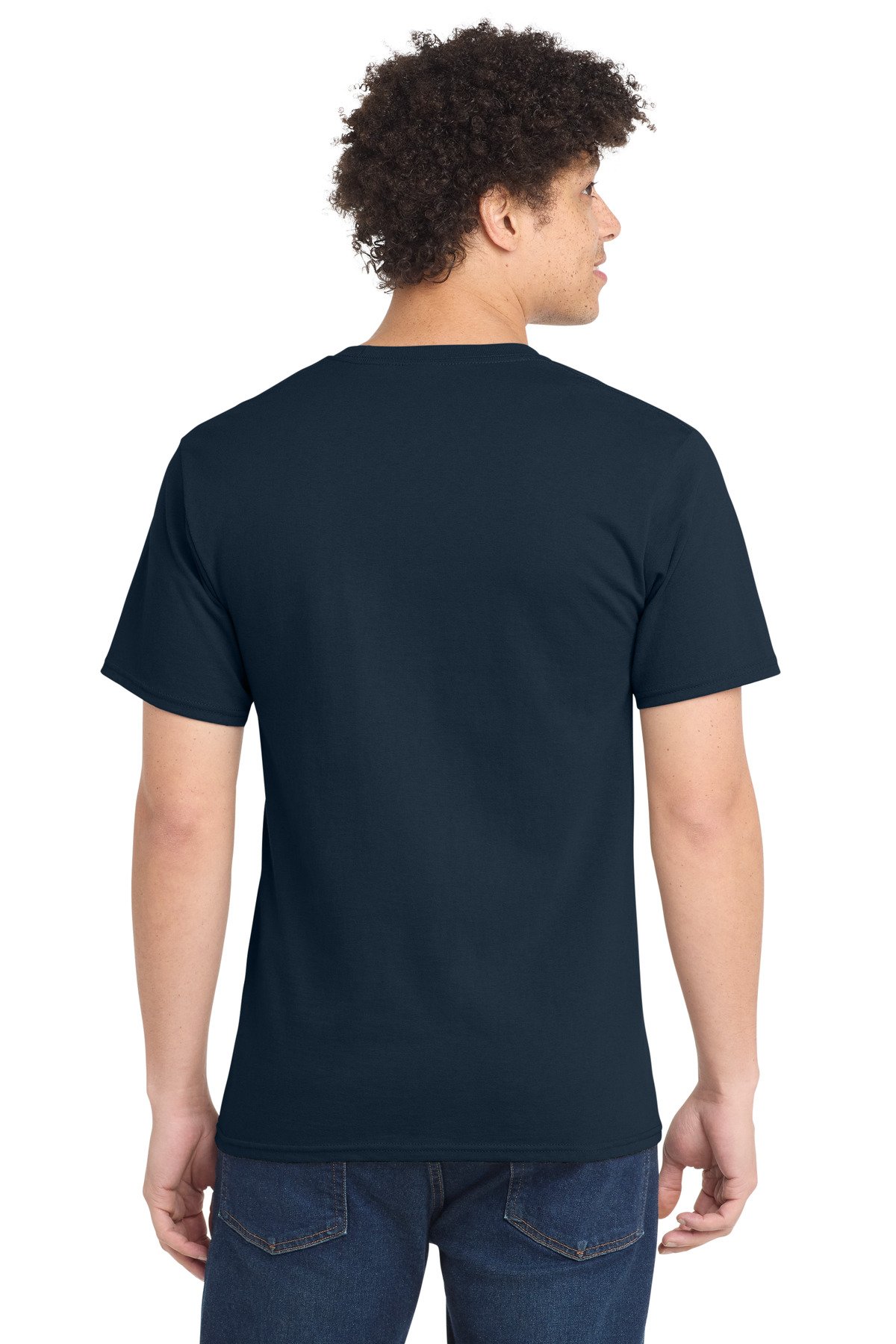 Port & Co Tall Essential Tee. PC61T - Image 2