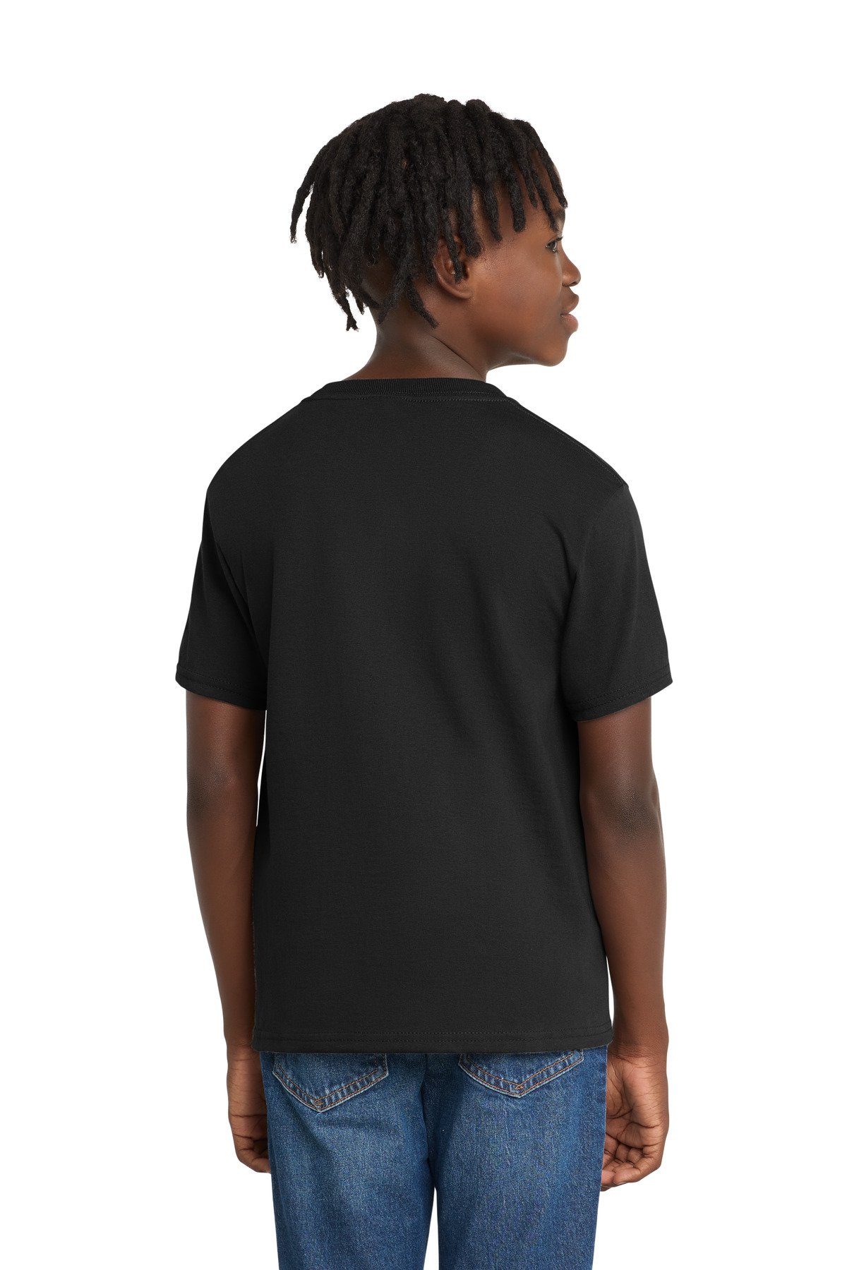 Port & Co Youth Essential Tee. PC61Y - Image 2
