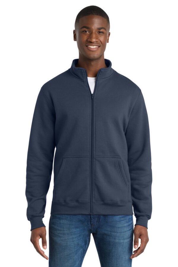 Port & Co Core Fleece Cadet Full-Zip Sweatshirt PC78FZ