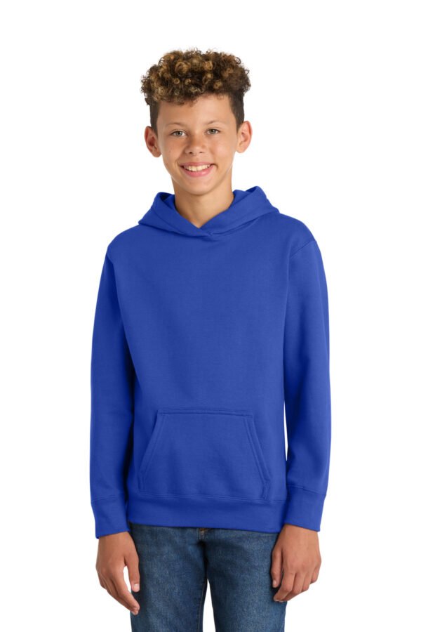 Port & Co   Youth Fan Favorite Fleece Pullover Hooded Sweatshirt. PC850YH