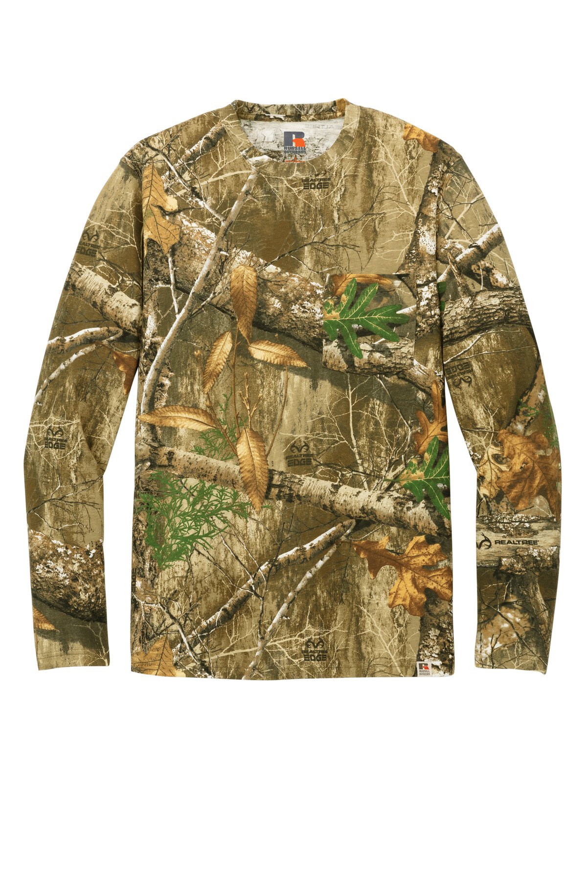 Russell Outdoors Realtree ® Long Sleeve Pocket Tee RU100LSP - Image 3