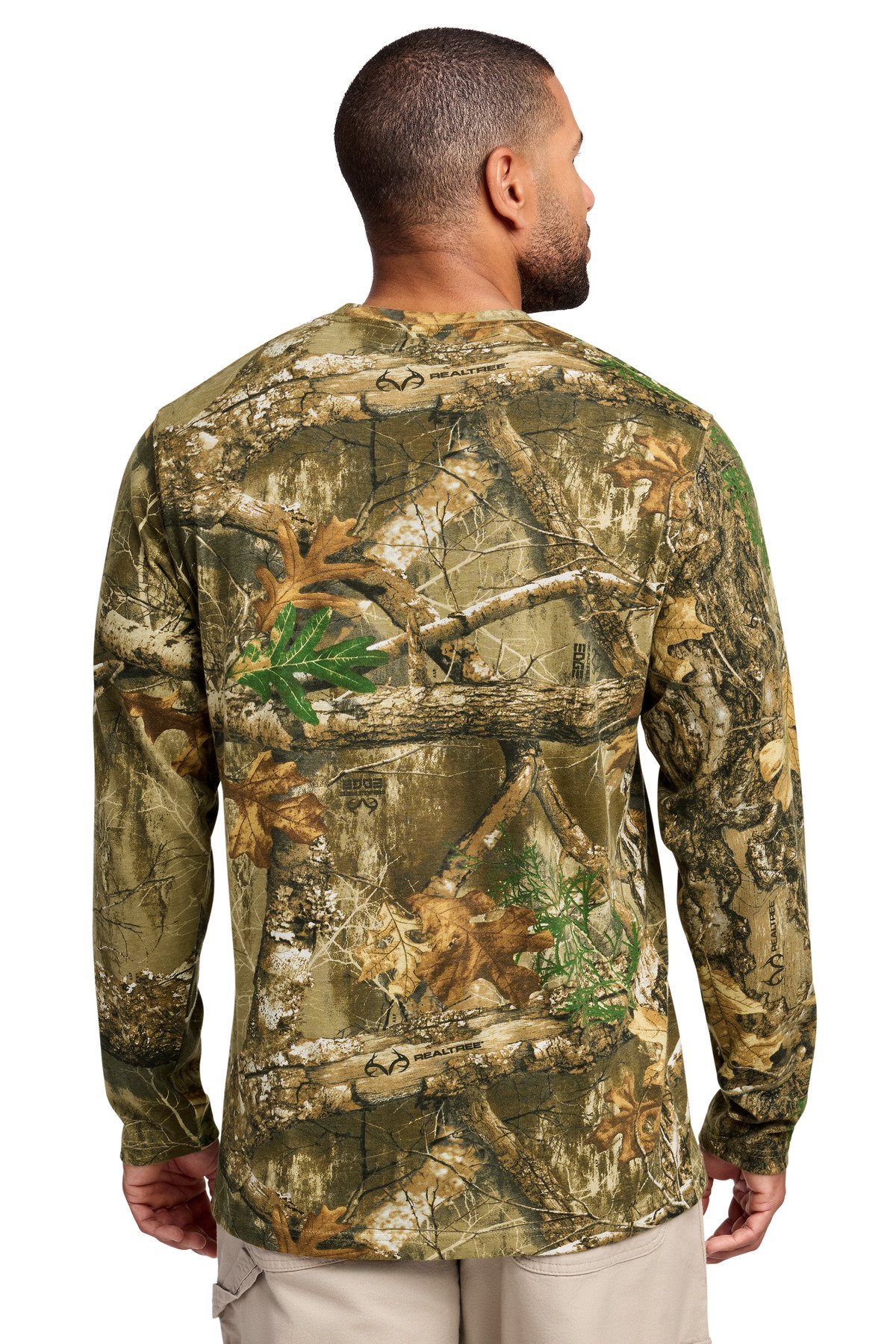 Russell Outdoors Realtree ® Long Sleeve Pocket Tee RU100LSP - Image 2
