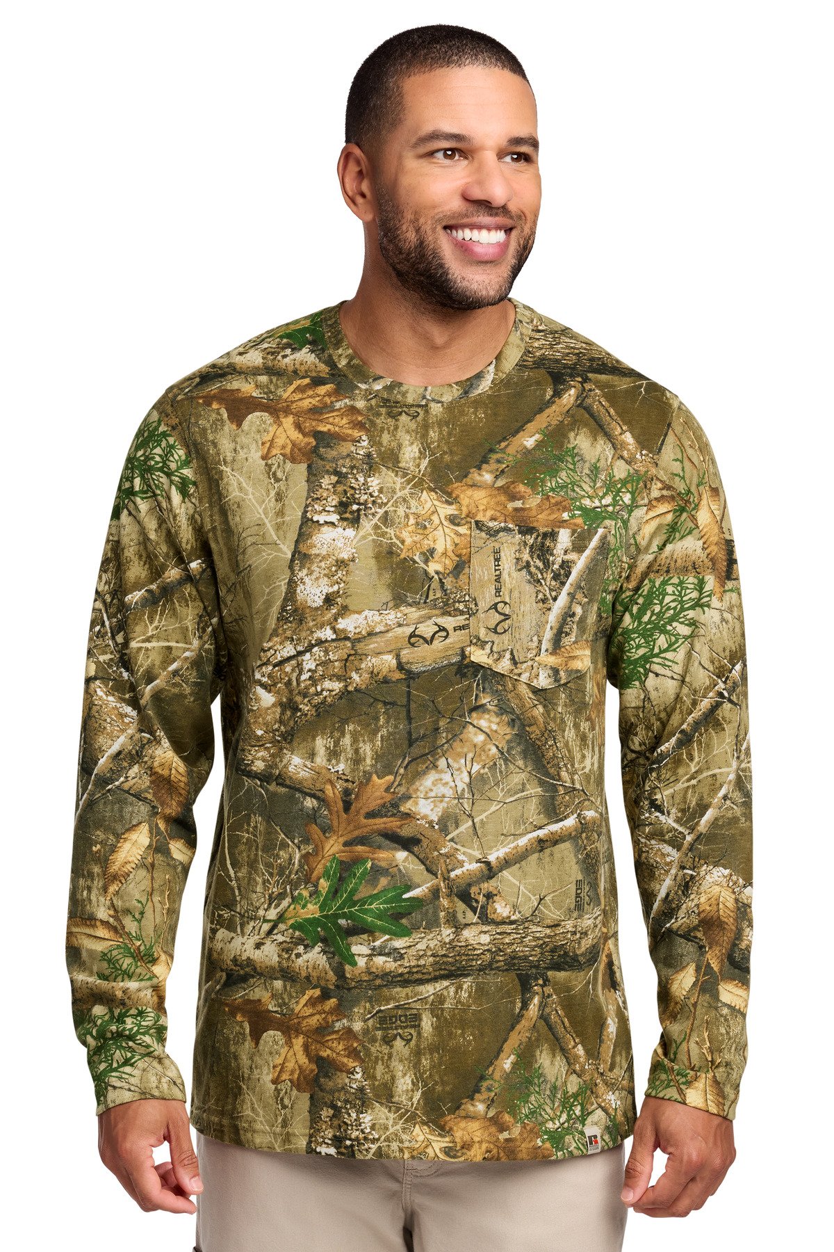Russell Outdoors Realtree ® Long Sleeve Pocket Tee RU100LSP