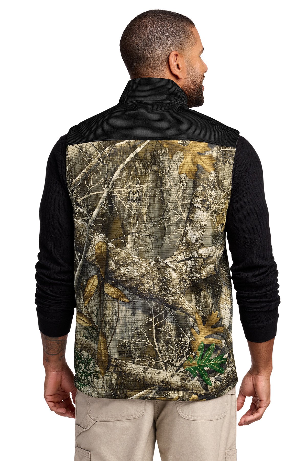 Russell Outdoors Realtree ® Atlas Colorblock Soft Shell Vest RU604 - Image 2