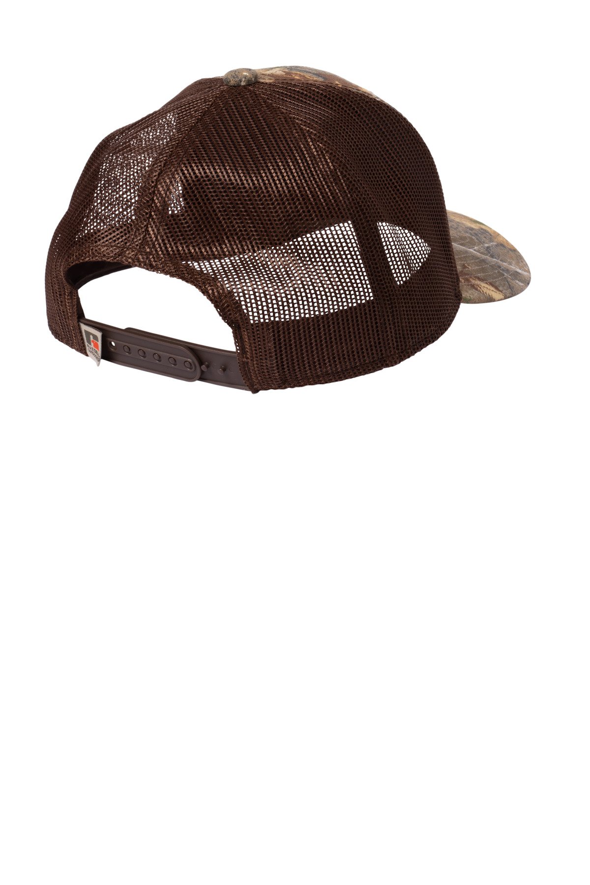 Russell Outdoors Camo Snapback Trucker Cap RU900 - Image 2