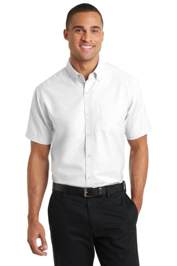 Port Authority ® Short Sleeve SuperPro Oxford Shirt. S659