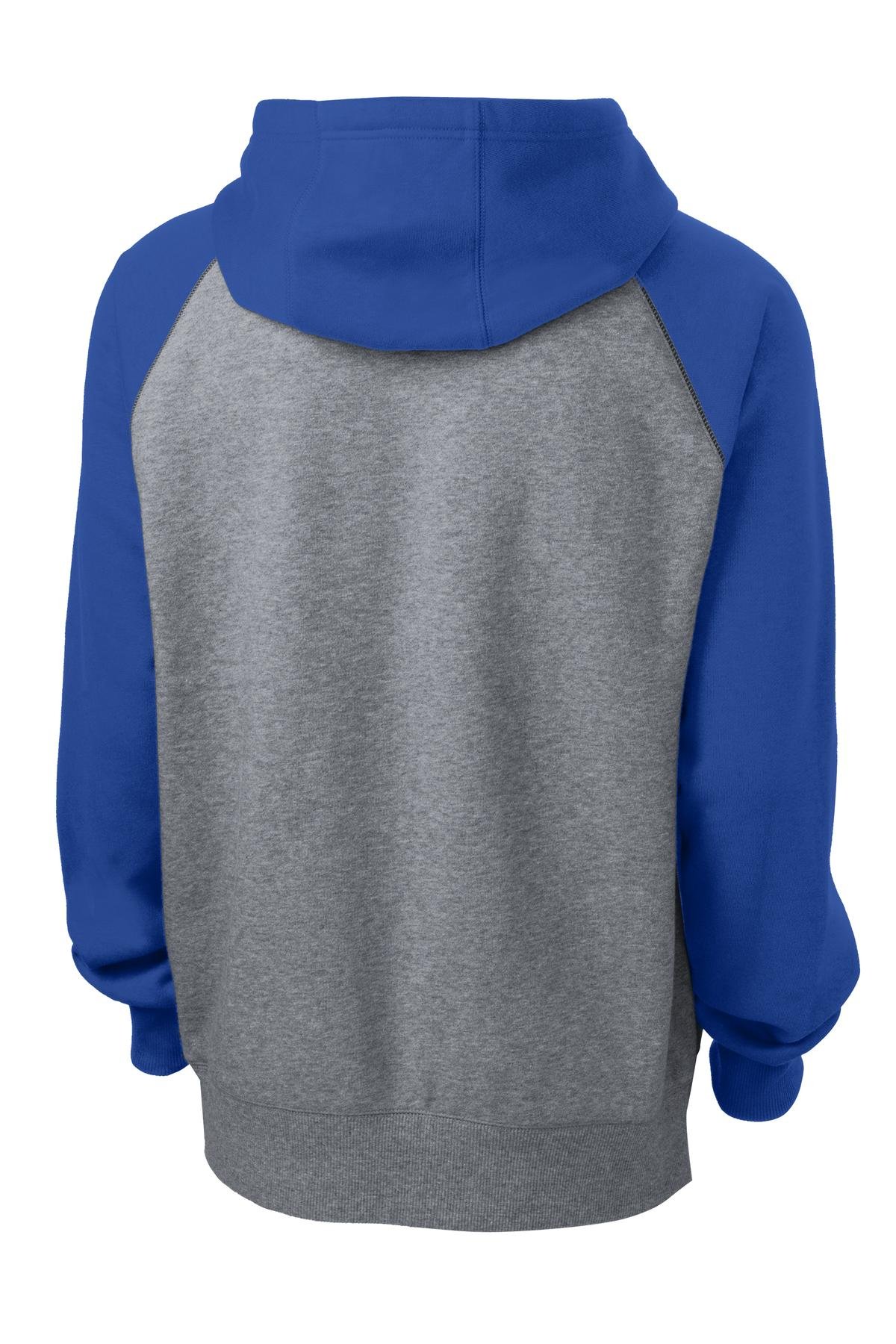 Sport-Tek ® Raglan Colorblock Pullover Hooded Sweatshirt. ST267 - Image 4