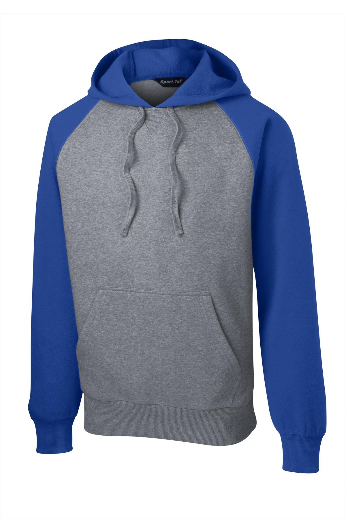 Sport-Tek ® Raglan Colorblock Pullover Hooded Sweatshirt. ST267 - Image 3