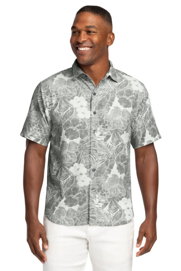 Tommy Bahama ® Coconut Point Playa Flora Short Sleeve Shirt ST325929TB